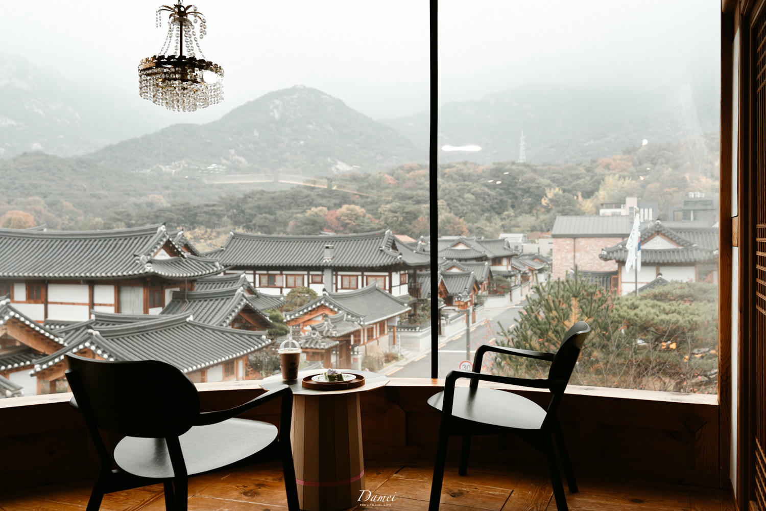 韓國首爾|1人1杯 1인1잔-眺望恩平韓屋村與北漢山景緻,品嚐一份韓國傳統小點 1人1杯 1인1잔 20