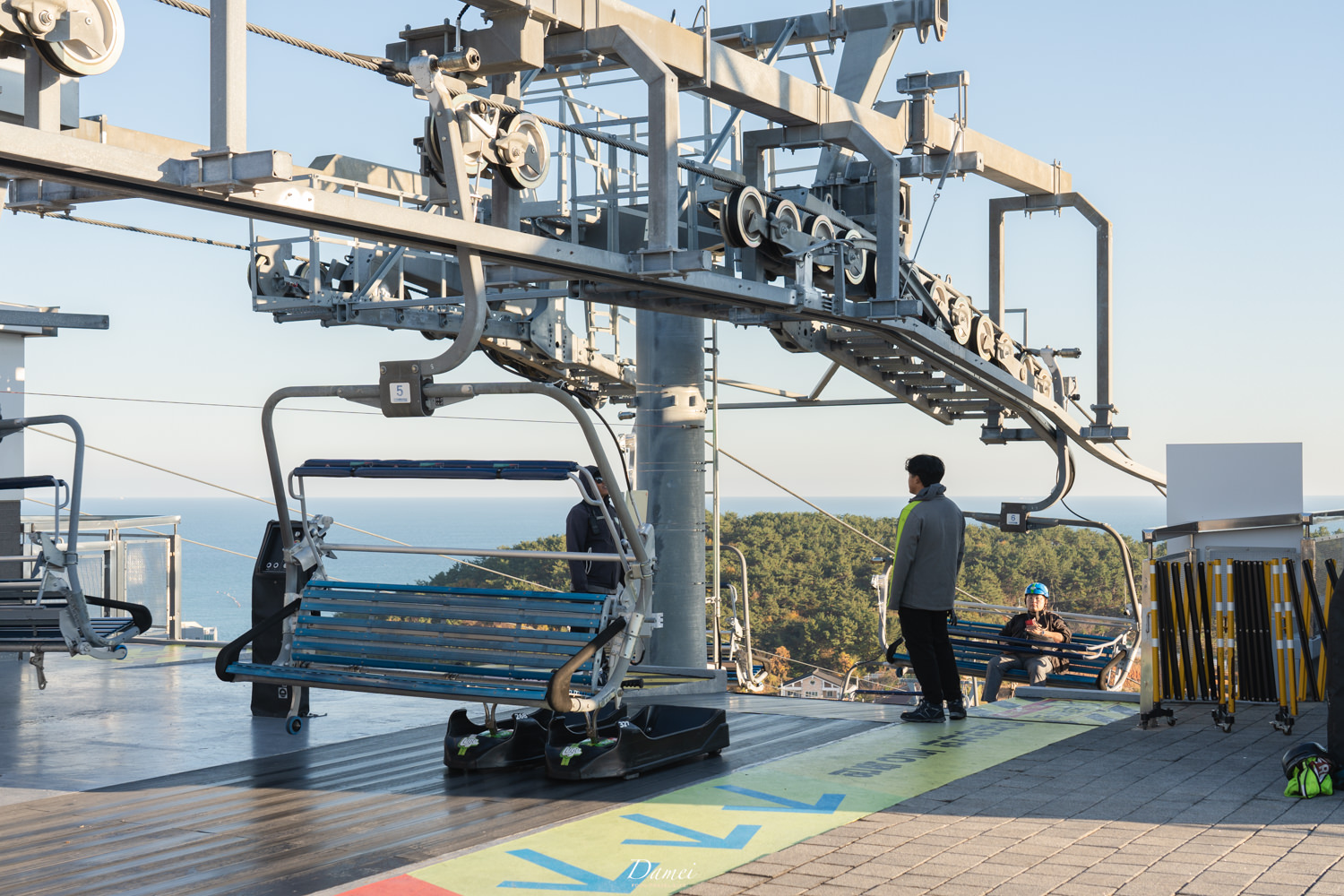 釜山斜坡滑車 skyline luge、高空滑索 10