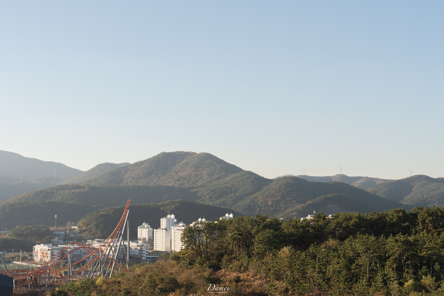 釜山斜坡滑車 skyline luge、高空滑索 9