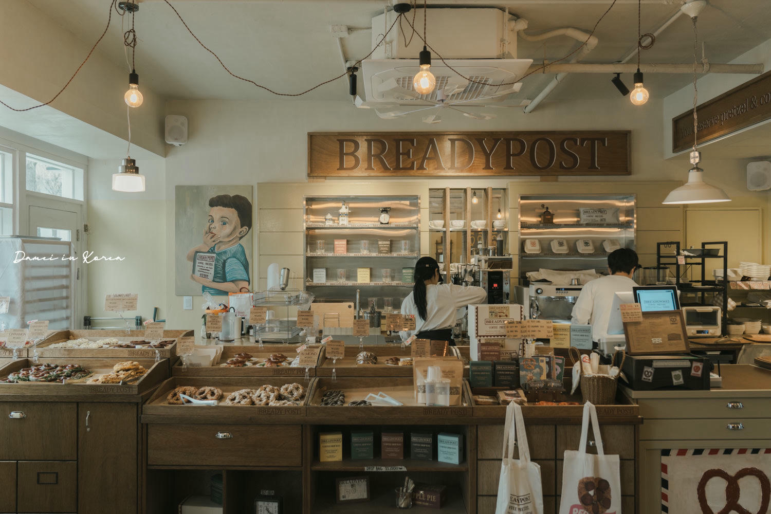 BREADYPOST-明洞、聖水都有分店!超多口味蝴蝶餅麵包,細節滿滿的拍照角 - 第5張圖