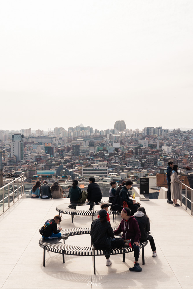 Comfort Cafe콤포트-眺望首爾市景與南山塔,讓人著迷不已的複合式咖啡展覽空間 - 第20張圖
