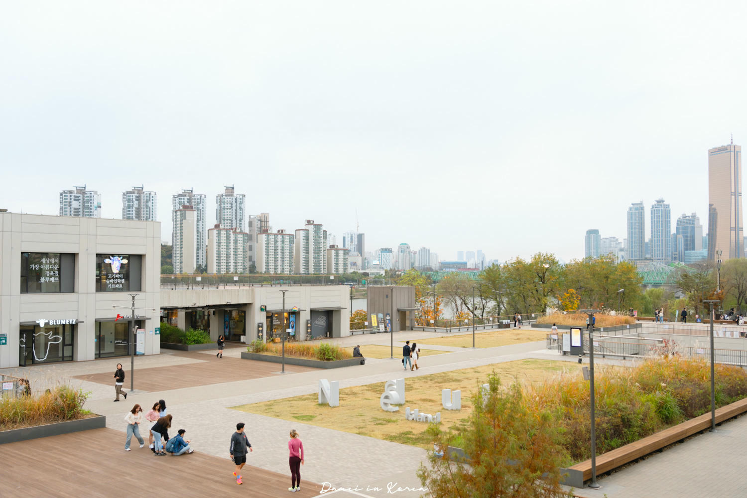 韓國首爾|鷺得島 노들섬-別只去漢江公園!韓國人野餐新去處,在首爾獲得療癒的方法 - 第6張圖