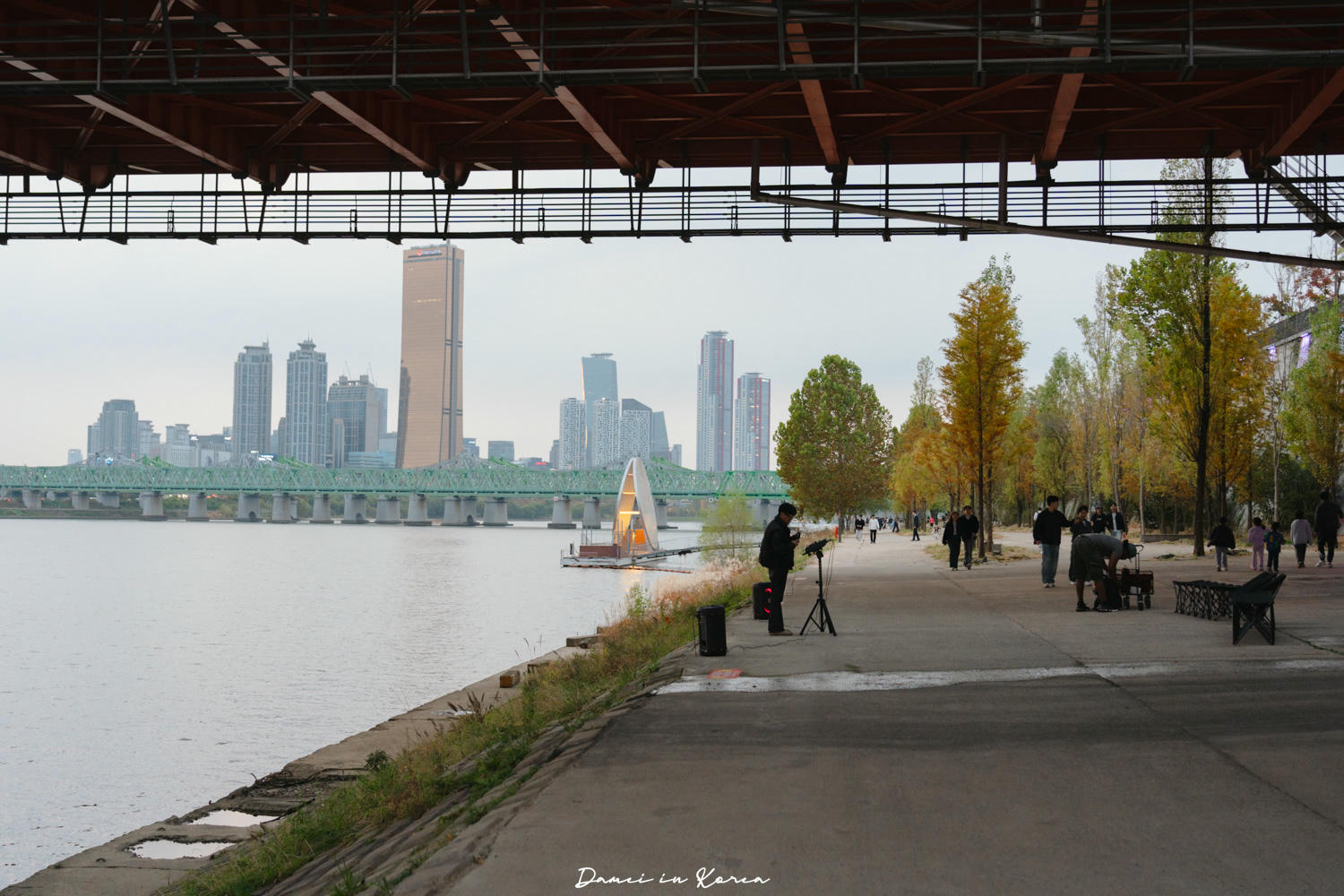 韓國首爾|鷺得島 노들섬-別只去漢江公園!韓國人野餐新去處,在首爾獲得療癒的方法 - 第22張圖