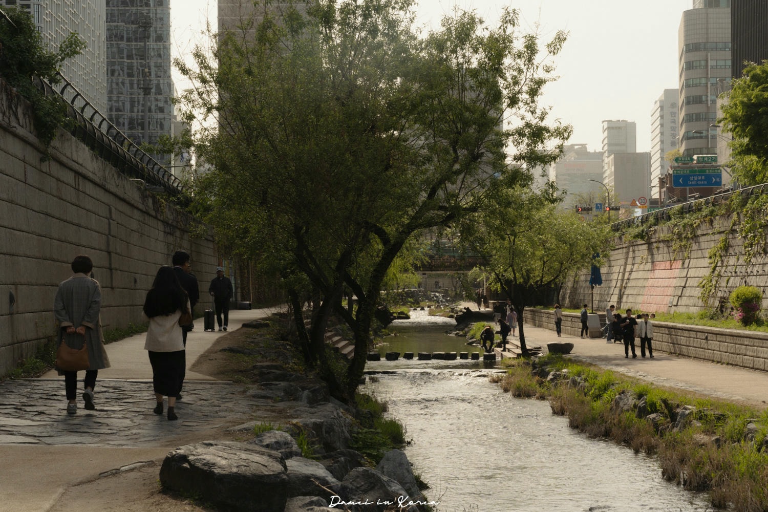 清溪川청계천,連接首爾發展歷史的存在,超療癒的河川廊道 - 第13張圖