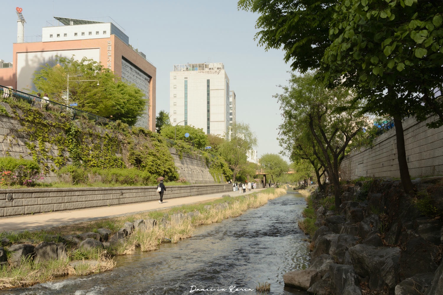 清溪川청계천,連接首爾發展歷史的存在,超療癒的河川廊道 - 第5張圖