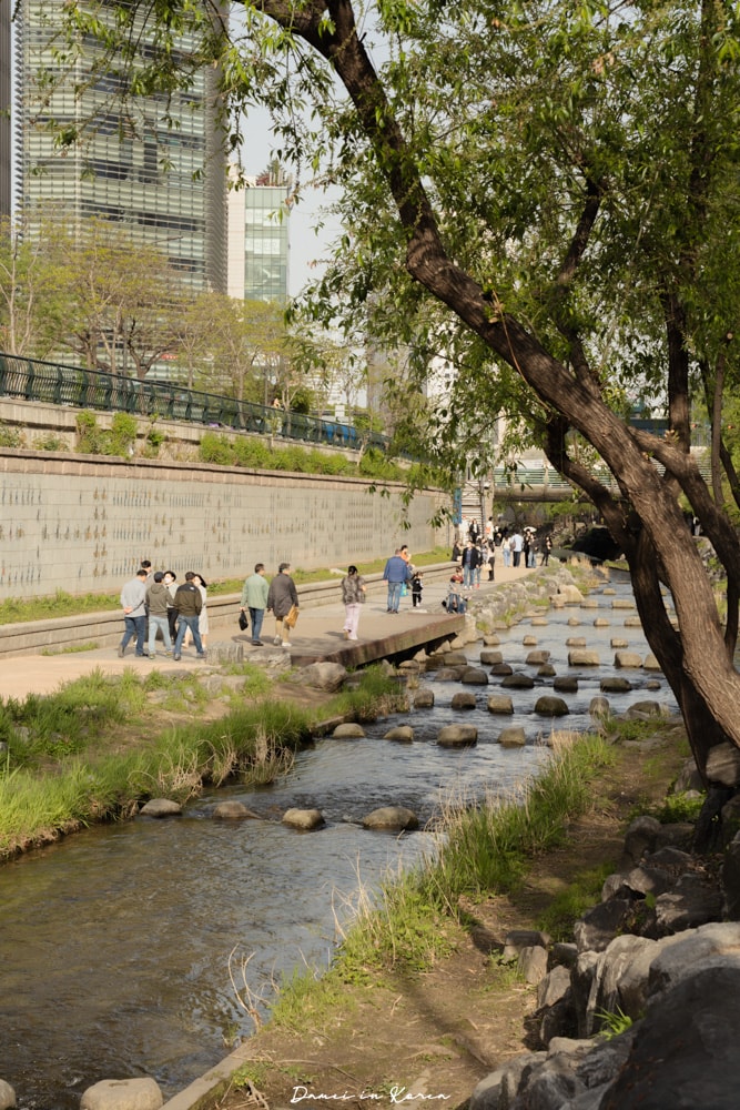清溪川청계천,連接首爾發展歷史的存在,超療癒的河川廊道 - 第3張圖