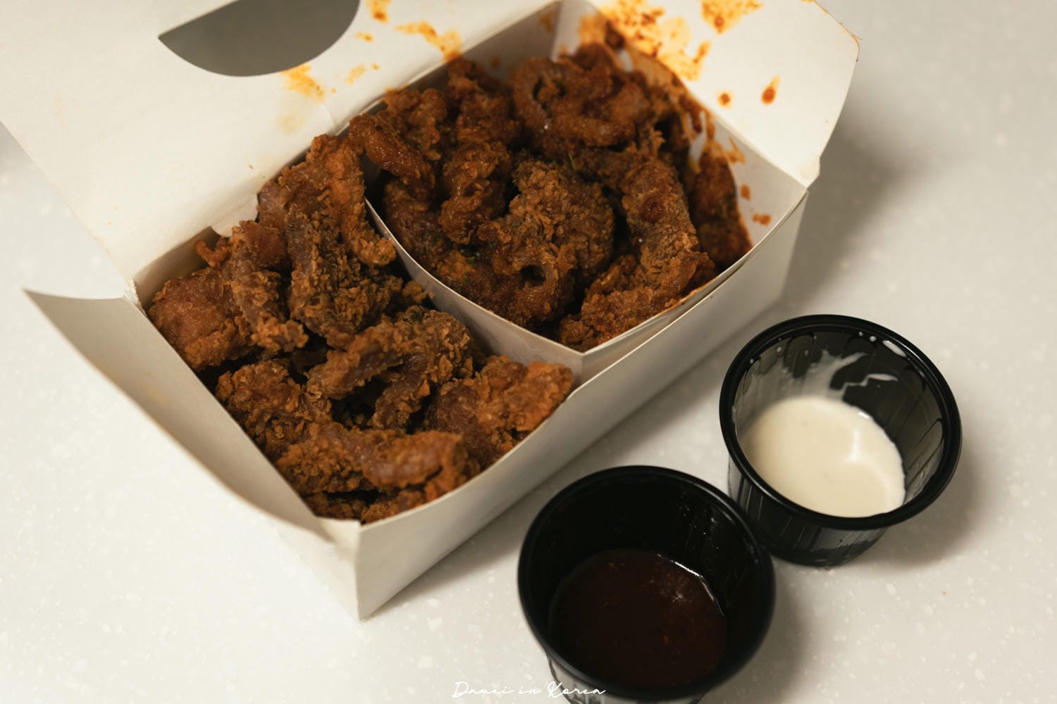 韓國釜山|罐頭市場酥炸豬排 깡돼후-富平罐頭市場裡的人氣店!超滿足的沾醬炸豬排 - 第7張圖