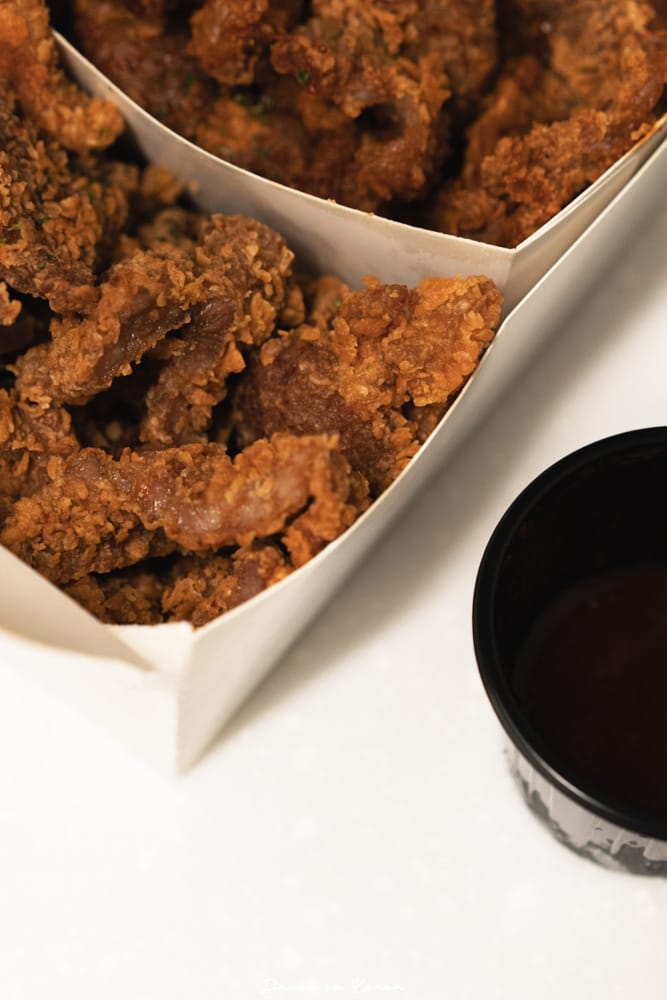 韓國釜山|罐頭市場酥炸豬排 깡돼후-富平罐頭市場裡的人氣店!超滿足的沾醬炸豬排 - 第10張圖