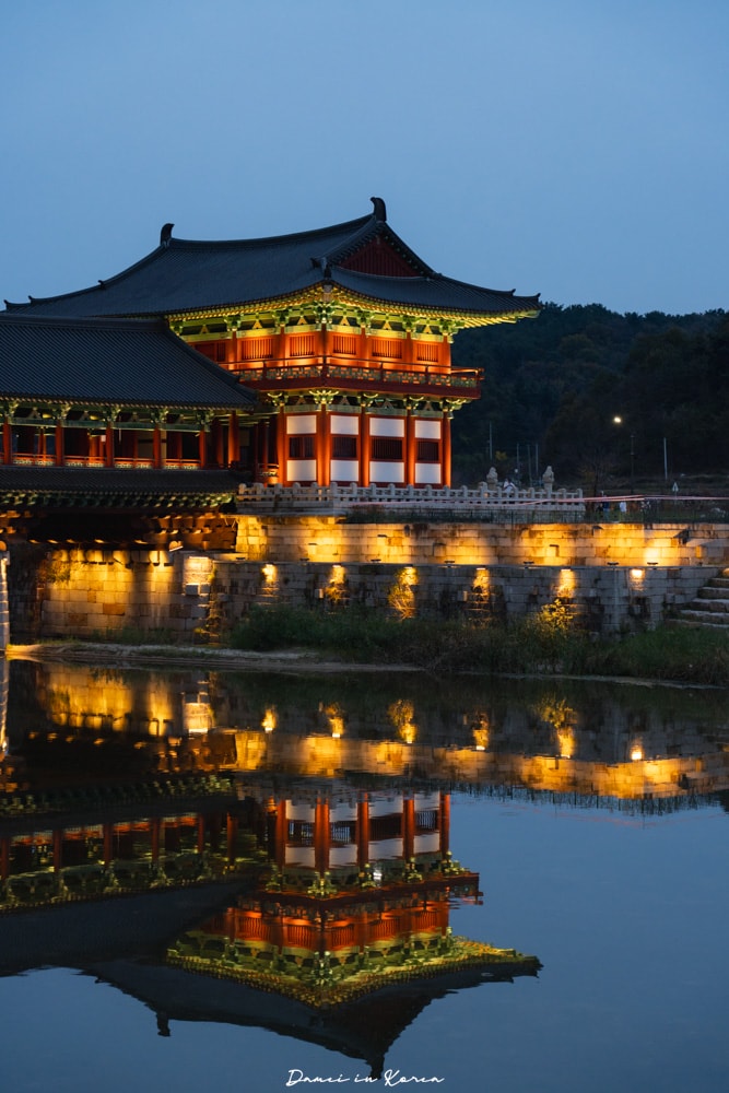 韓國慶州夜景必去「月精橋」超美古老石橋,秋日夜晚浪漫不已 - 第8張圖