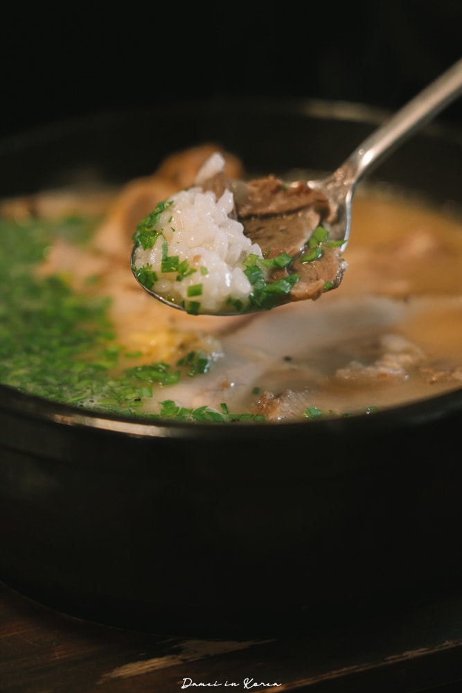 嚴湧帛豬肉湯飯-釜山水營站熱門豬肉湯飯店,兩種湯底可選擇! - 第16張圖