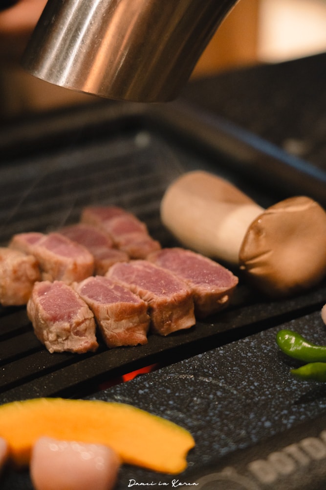 돗담Dotdam,濟州市區高級熟成黑豬肉烤肉店! - 第17張圖