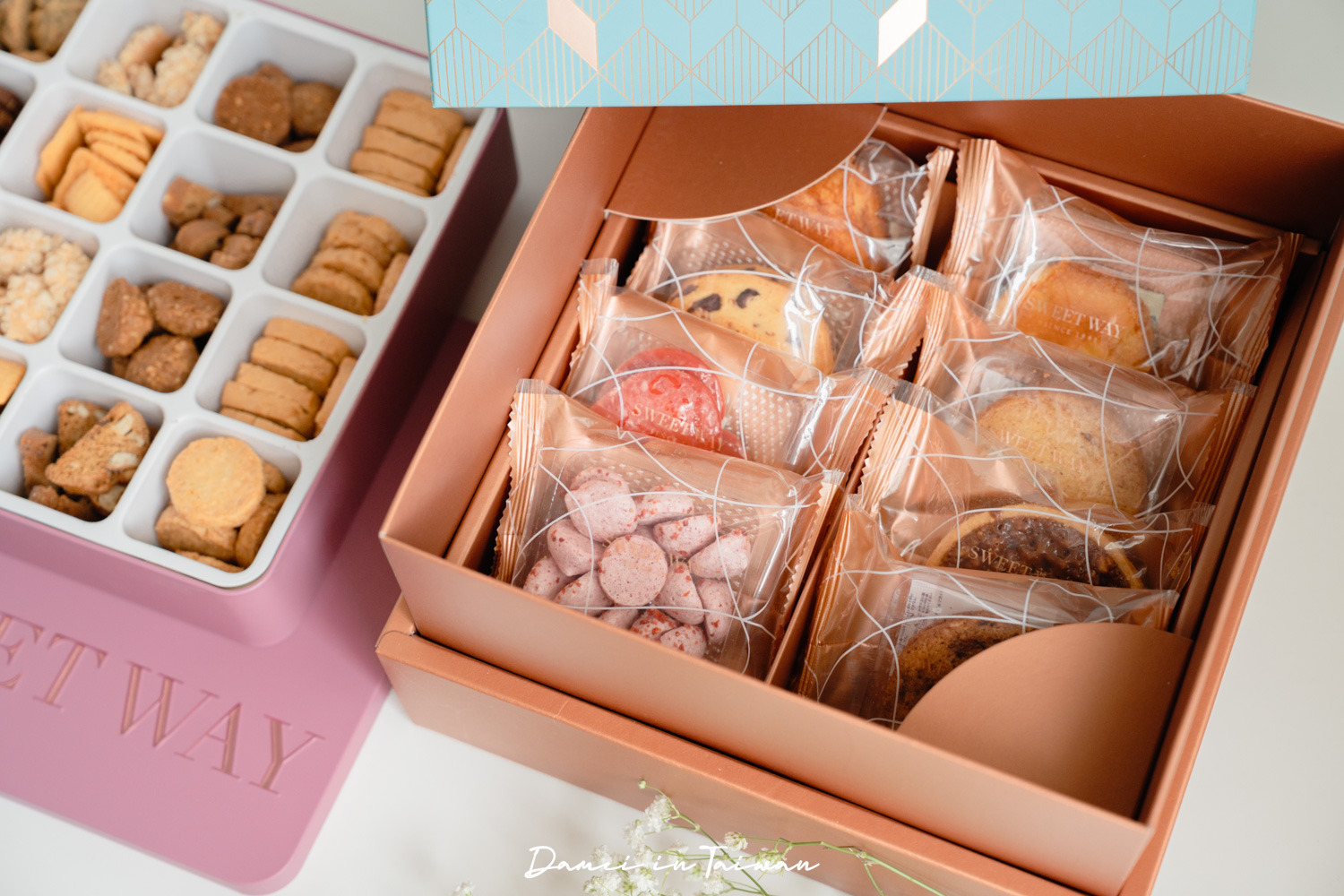 2025喜餅推薦「世唯囍餅 SWEET WAY」大份量豐富喜餅選擇、典雅精緻的禮盒 - 第15張圖