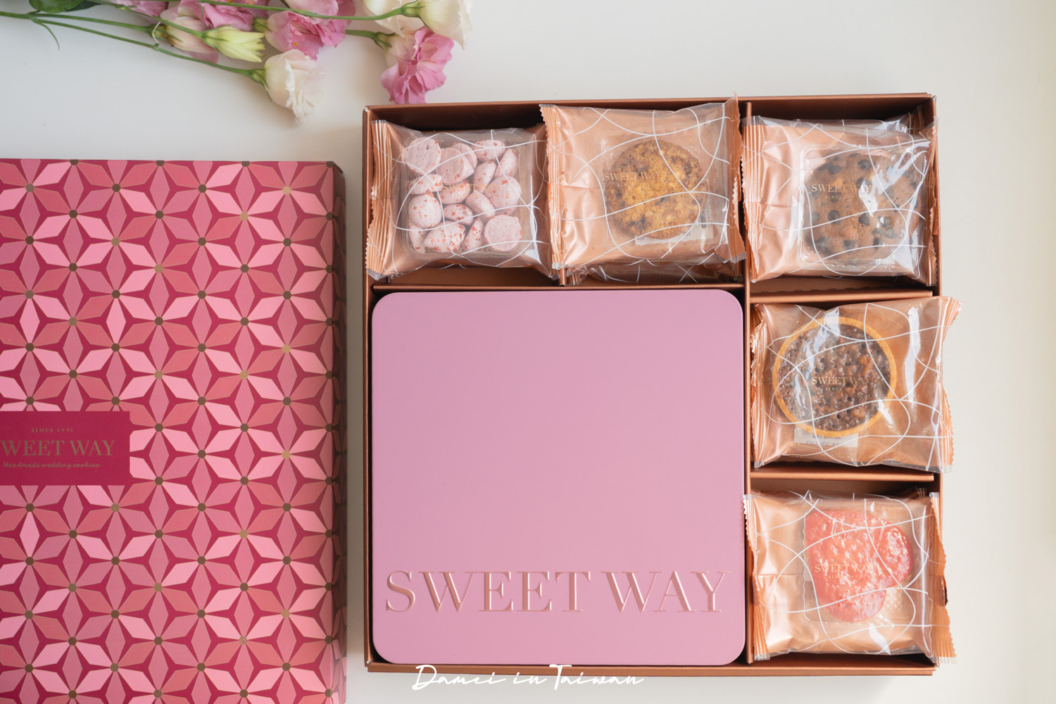2025喜餅推薦「世唯囍餅 SWEET WAY」大份量豐富喜餅選擇、典雅精緻的禮盒 - 第9張圖