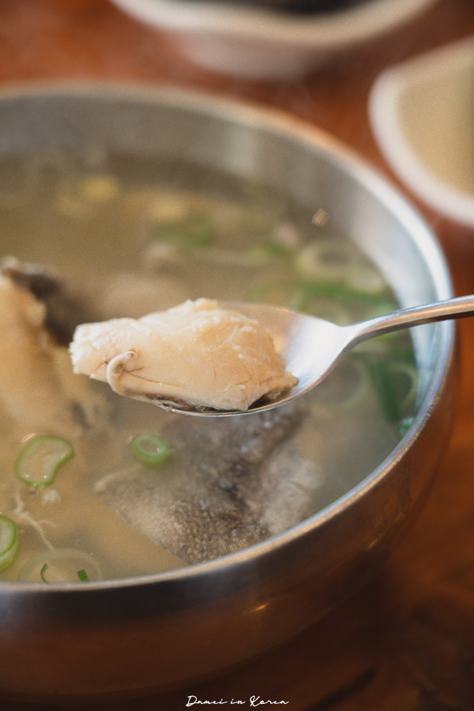 海雲台美食推薦!舒暢鱈魚湯속씨원한 대구탕,在地人也愛的鮮美清爽解酒湯 - 第17張圖