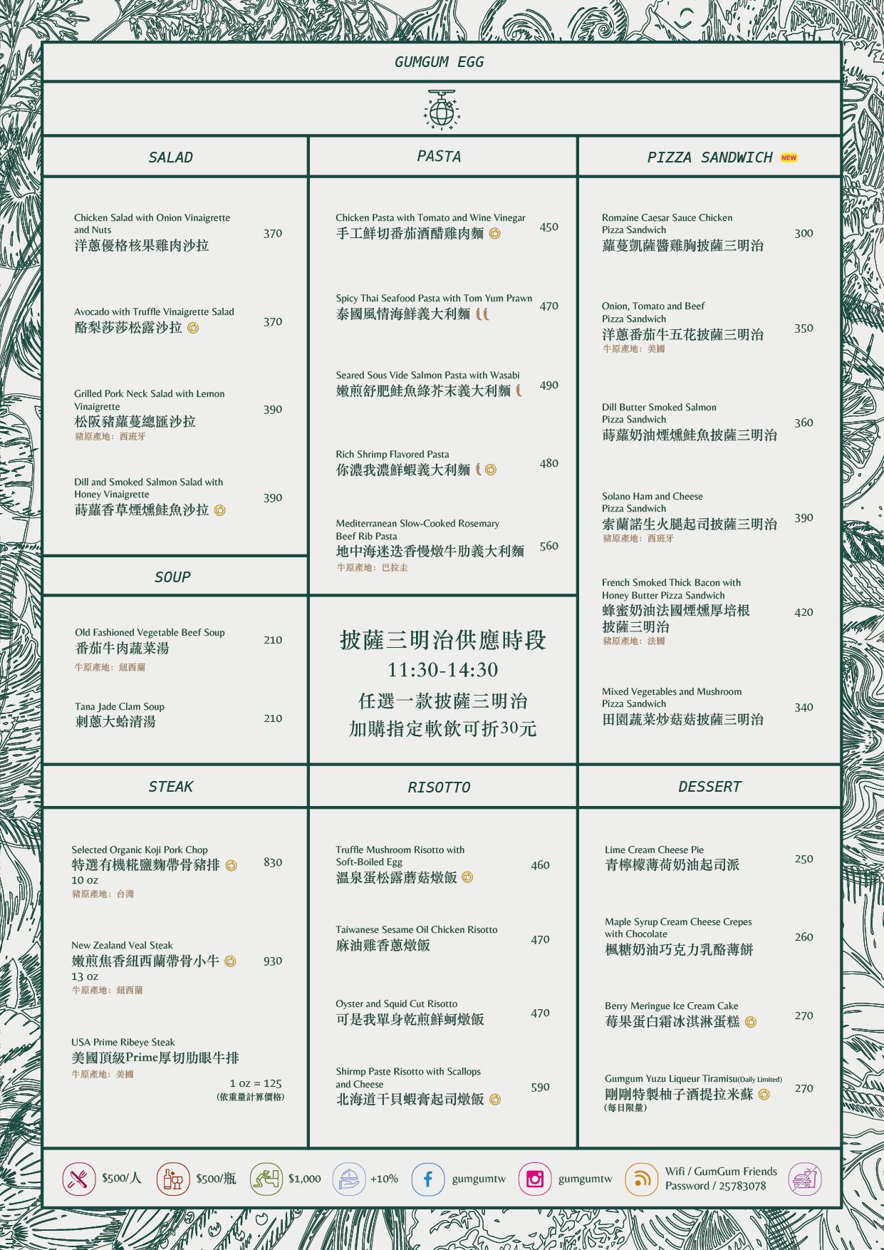 台北不限時餐酒館「GUMGUM EGG剛剛小巨蛋店」聚餐必吃!10多款特色雞翅與創意料理 - 第17張圖