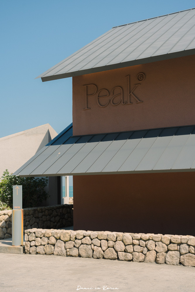 釜山機張咖啡廳「Peak Square」最美的海景咖啡廳,海雲台30分鐘車程可抵達 - 第4張圖