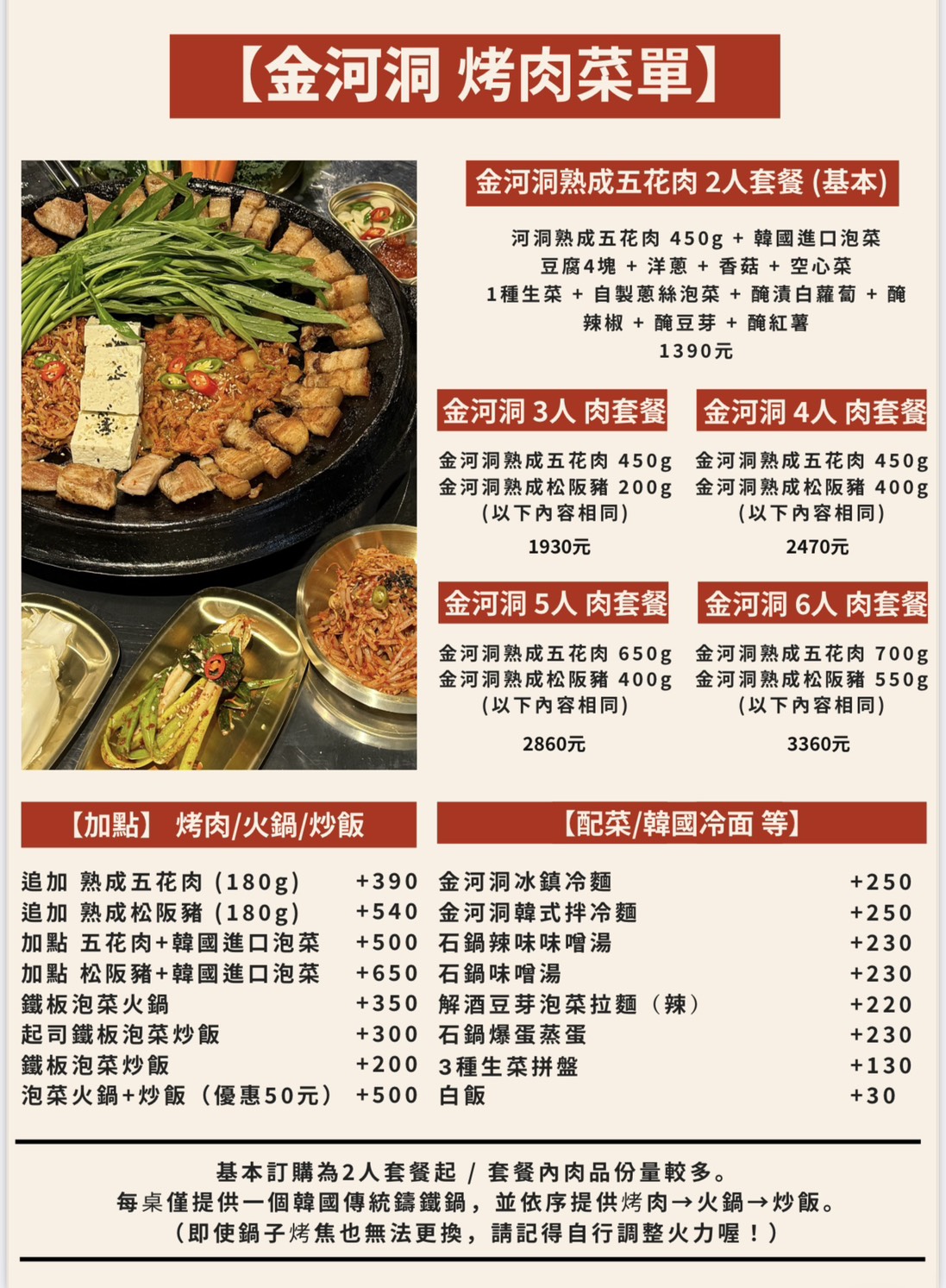 台北韓式烤肉推薦!金河洞韓式烤肉專門店-韓國最新熱門烤肉吃法,超下酒的組合 - 第6張圖
