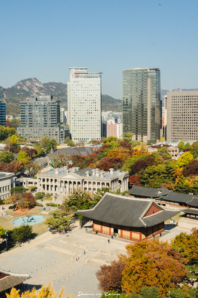 2025首爾秋季必去!貞洞展望台-眺望超美銀杏樹與首爾歷史及現代建築發展 - 第10張圖