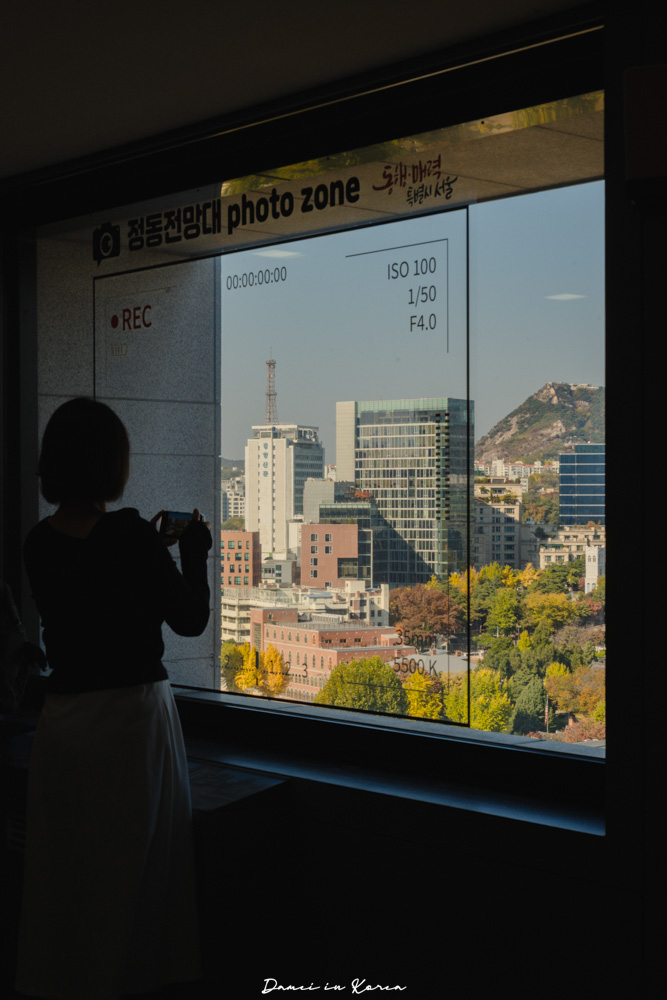 2025首爾秋季必去!貞洞展望台-眺望超美銀杏樹與首爾歷史及現代建築發展 - 第25張圖