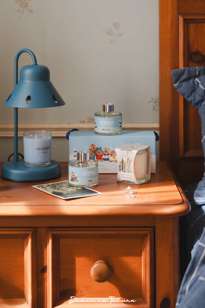 COCODOR值得購入嗎？今年最療癒的交換禮物韓國香氛禮盒｜Dinotaeng擴香瓶、融燭燈、蠟燭與香氛噴霧