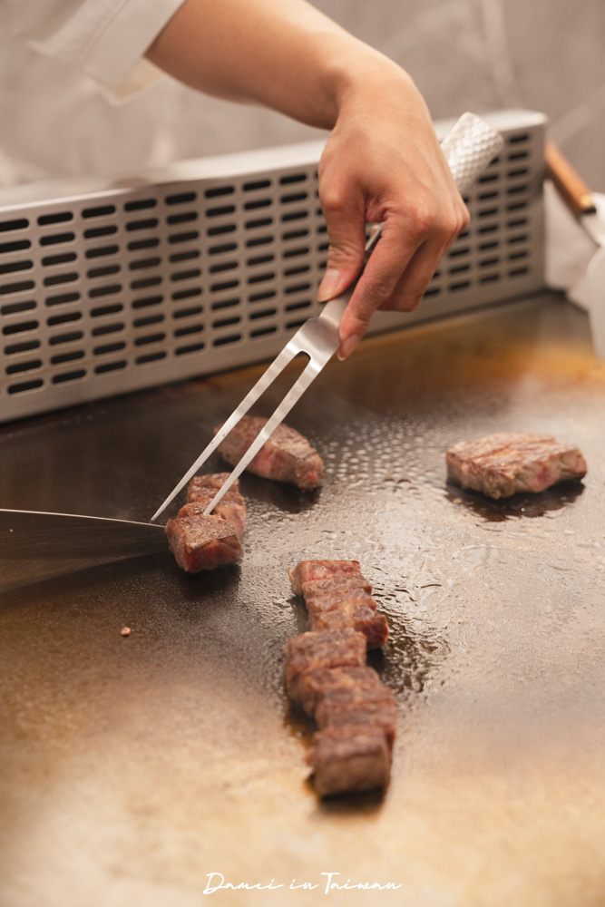 明水然・樂松菸店，預約制頂級無菜單鐵板燒！慶生首選餐廳