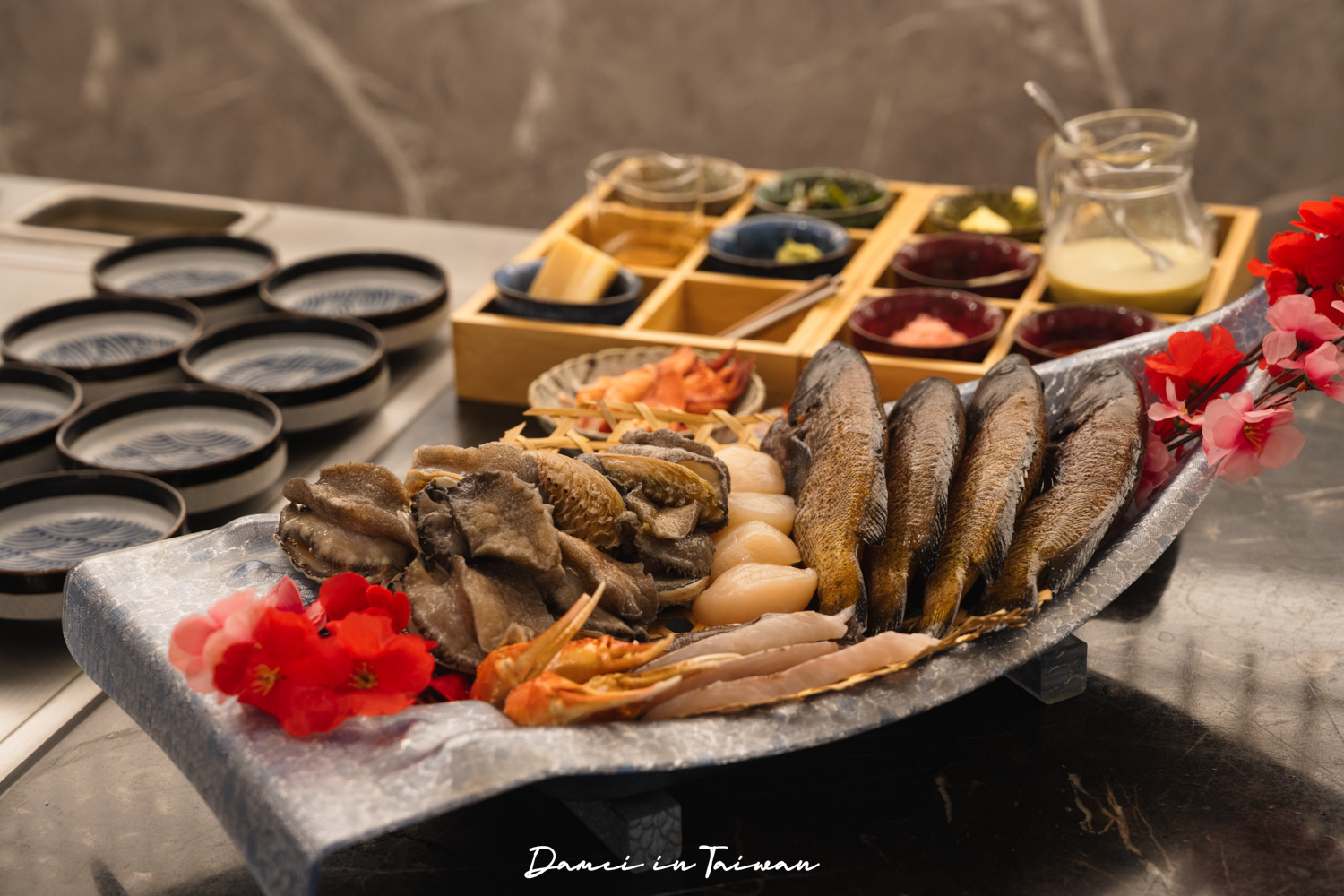 明水然・樂松菸店，預約制頂級無菜單鐵板燒！慶生首選餐廳