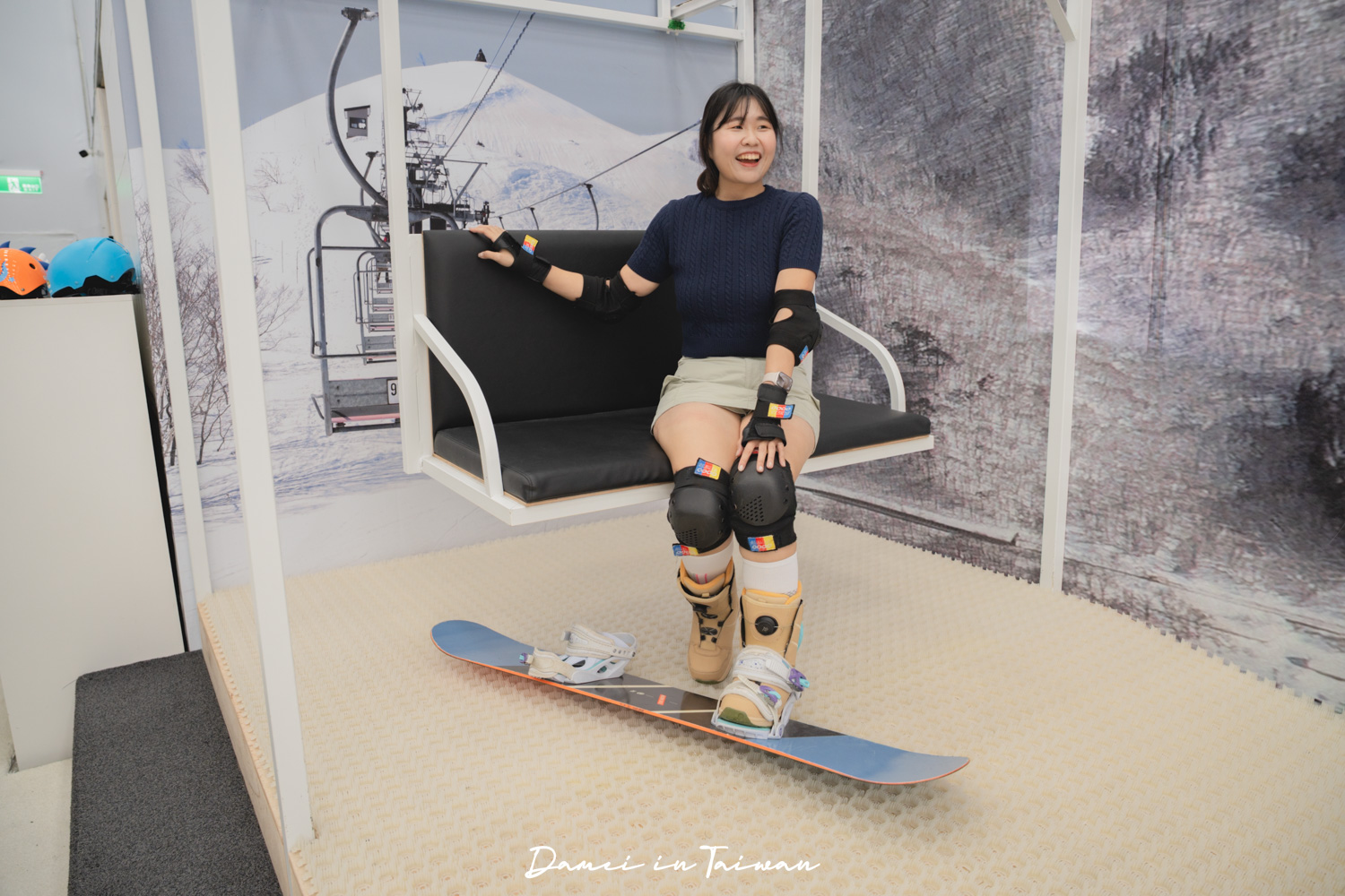 高雄滑雪學校推薦！王子室內滑雪學校-單板課程體驗心得、課程費用公開