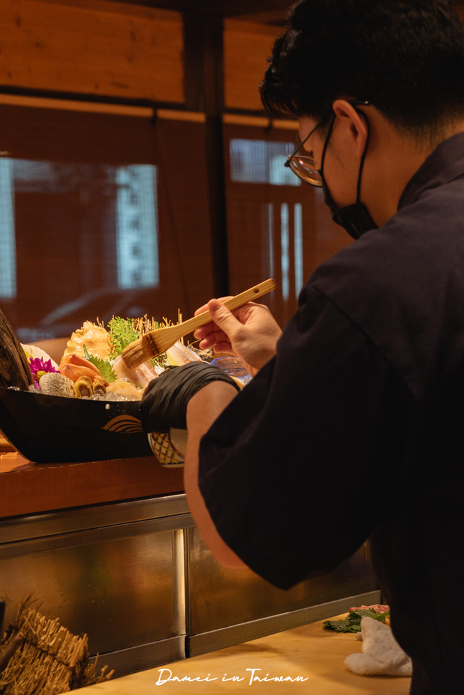 逢甲美食推薦「稻鮨板前吞食」厚切又新鮮的生魚片,擺盤也十分用心 - 第7張圖 逢甲美食推薦「稻鮨板前吞食」厚切又新鮮的生魚片,擺盤也十分用心