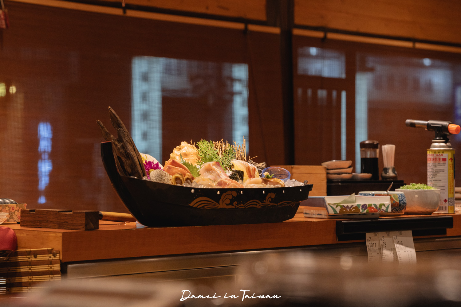 逢甲美食推薦「稻鮨板前吞食」厚切又新鮮的生魚片,擺盤也十分用心 - 第6張圖 逢甲美食推薦「稻鮨板前吞食」厚切又新鮮的生魚片,擺盤也十分用心