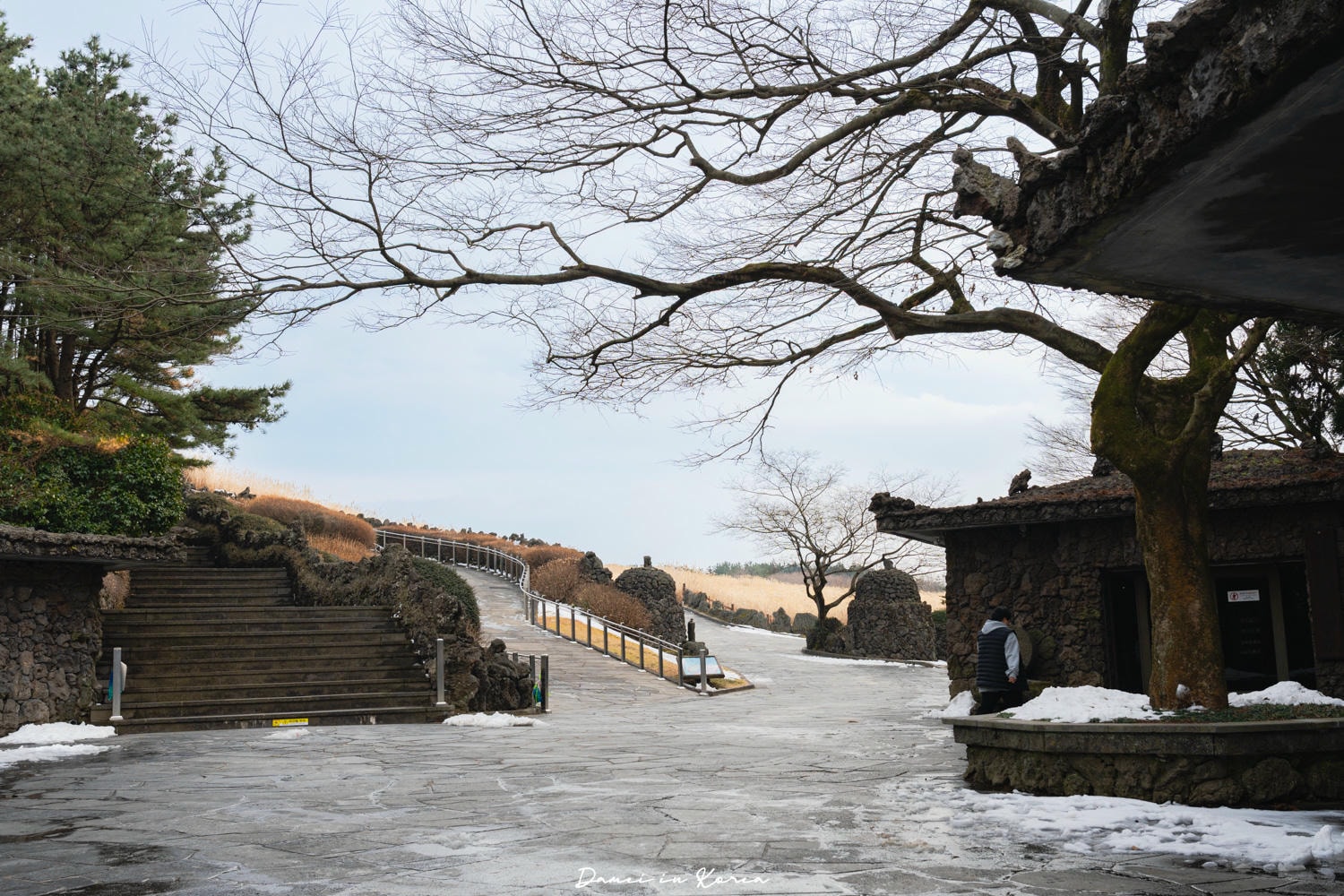 濟州島秋日必去！山君不離산굼부리-獨特火山凹地，冬季積雪更迷人