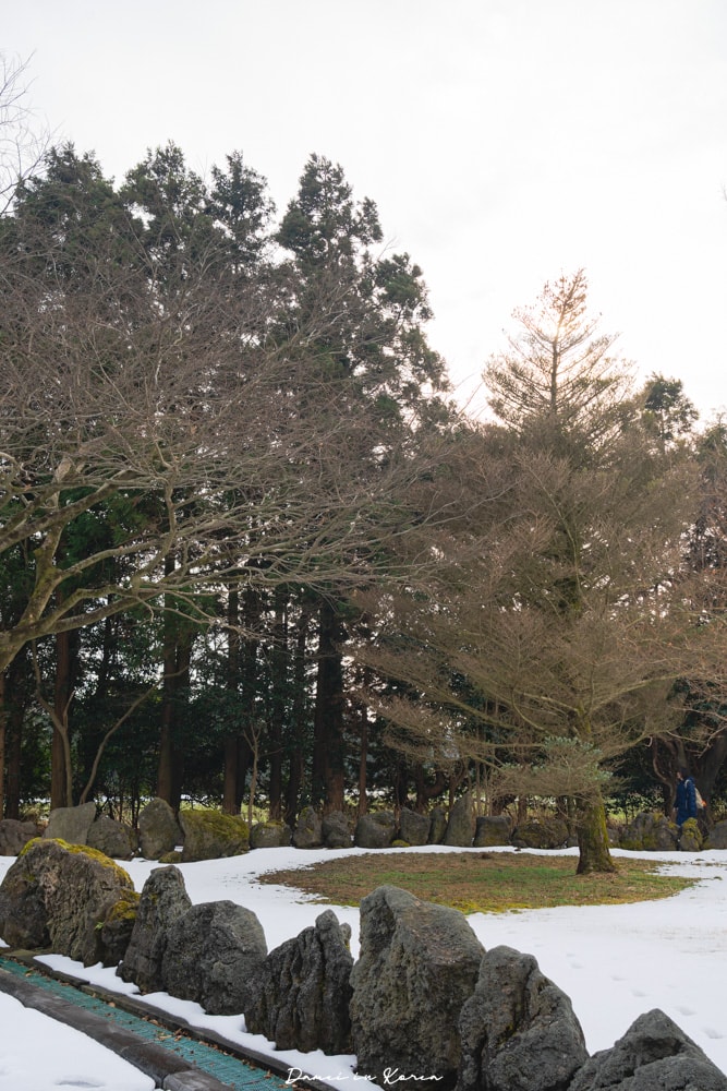濟州島秋日必去！山君不離산굼부리-獨特火山凹地，冬季積雪更迷人