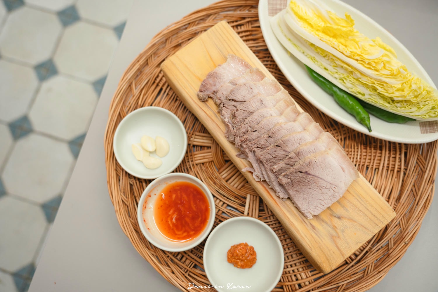 海洋麵條국수바다 본점-西歸浦人氣美食，熬煮12小時豬骨湯搭熟成生麵