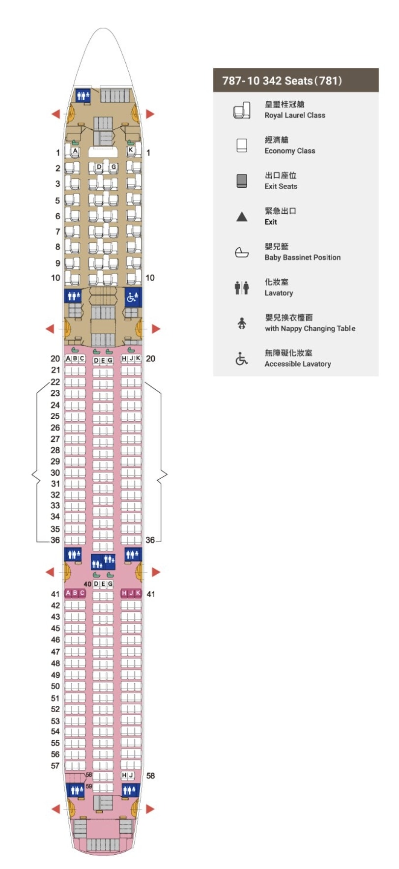 台北東京機票｜長榮航空BR198、BR191波音787-10『台北-成田』經濟艙座位與餐點開箱